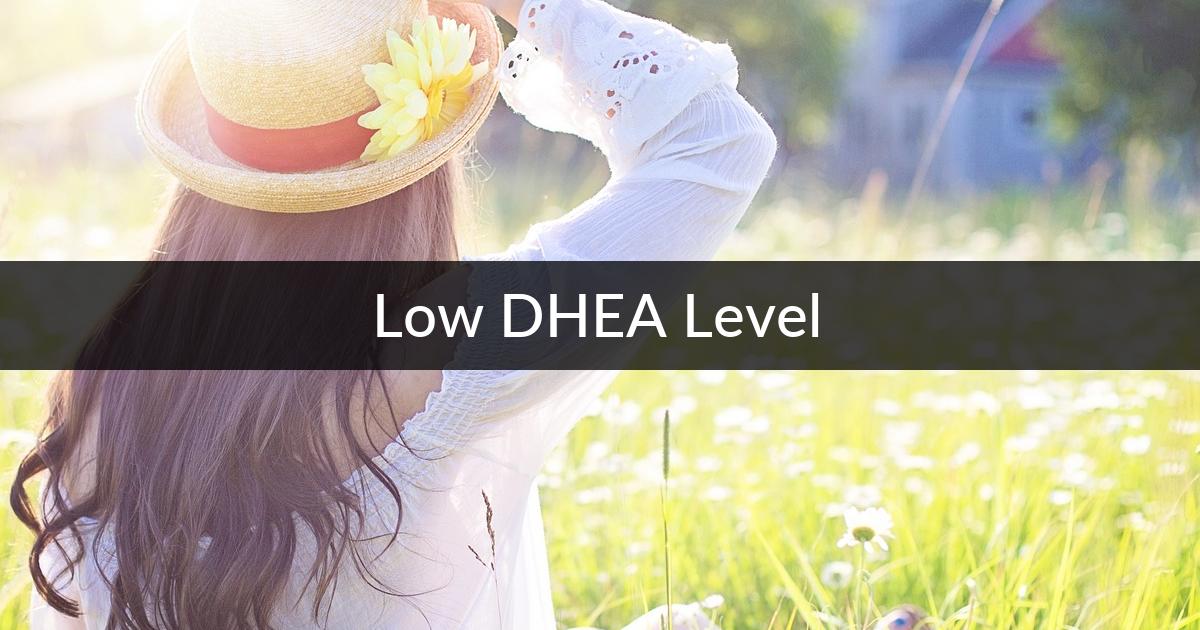 Low DHEA Level Digital Naturopath