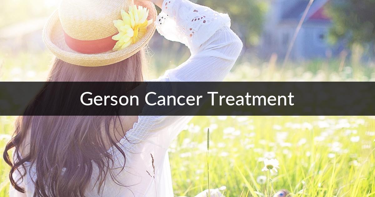 Gerson Cancer Treatment - Digital Naturopath